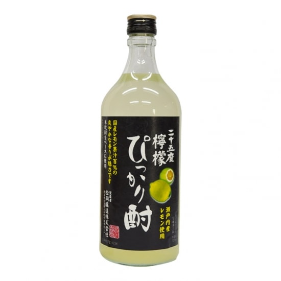 25% Alcohol Pikkari Shochu Lemon 720ml